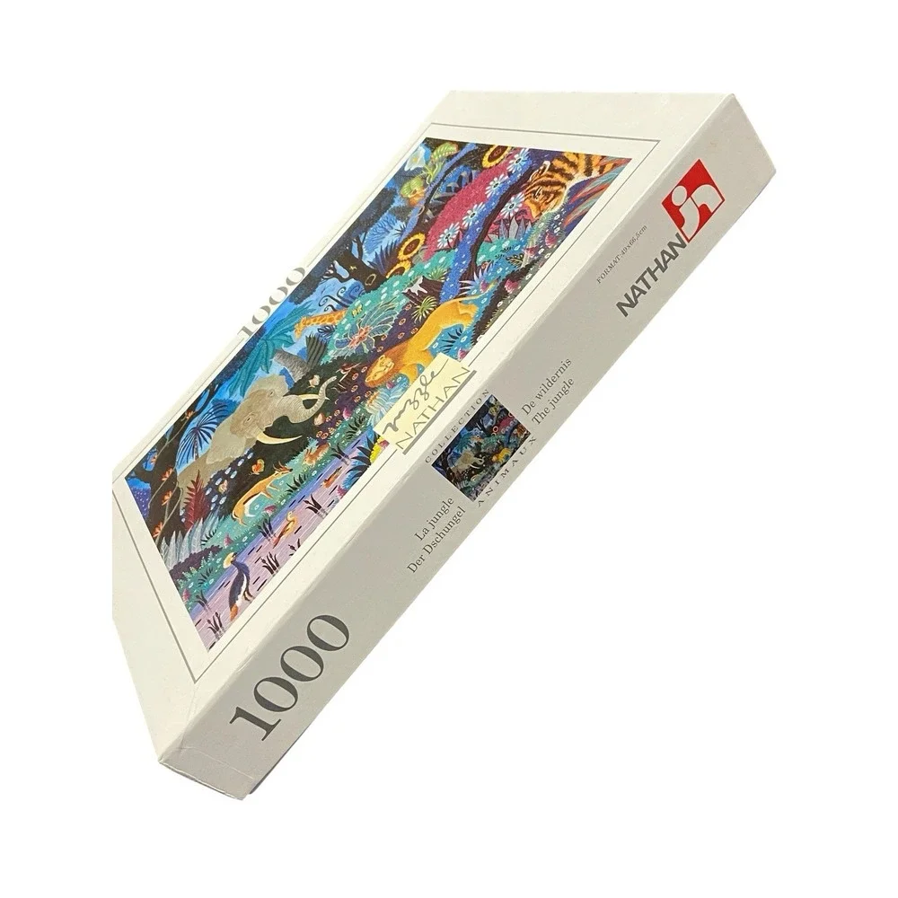 Nathan La Jungle Collection Animaux 1000 Piece Puzzle